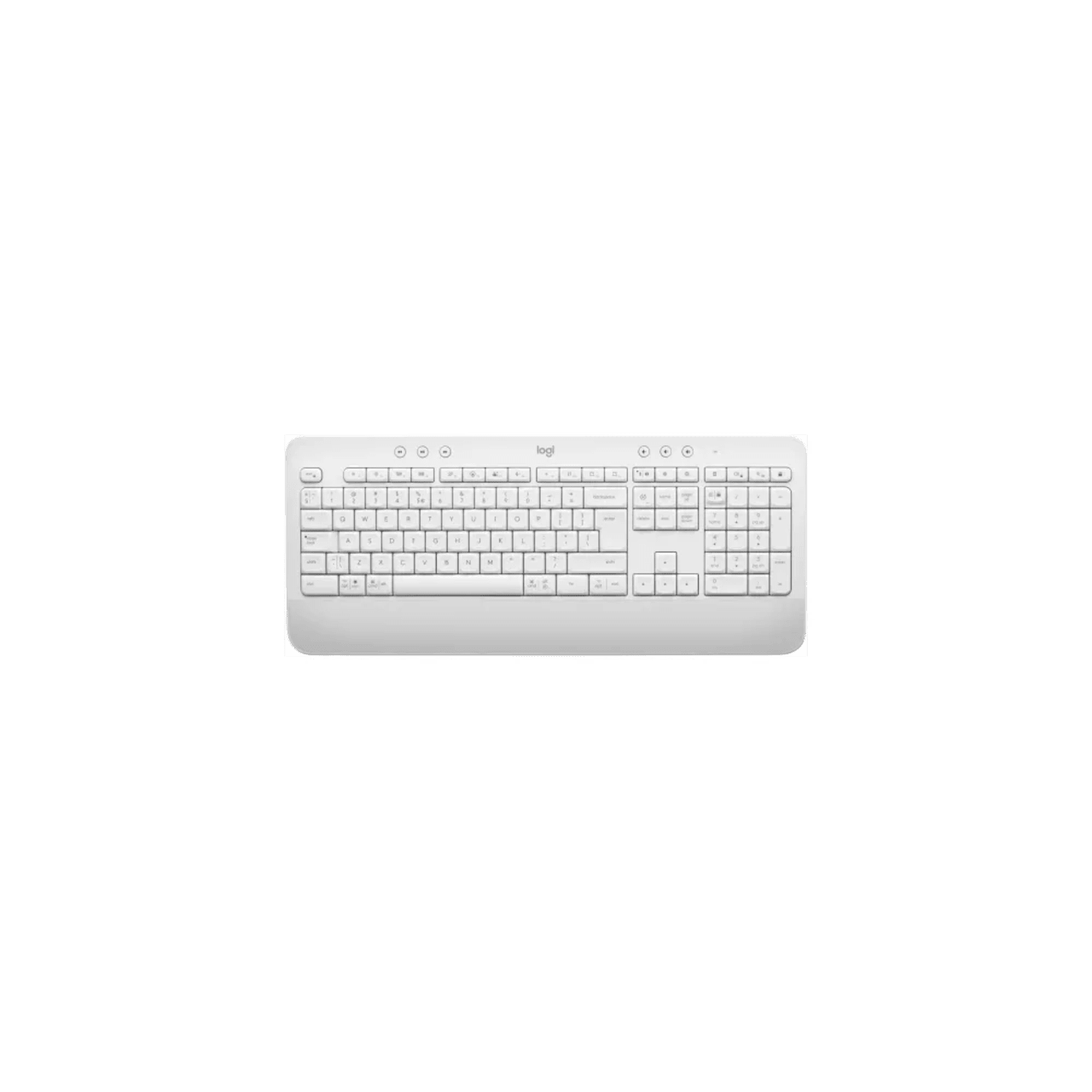 Logitech K650 Signature Bluetooth keyboard - Off White 5 Logitech K650 Signature Bluetooth keyboard - Off White thumbnail 5