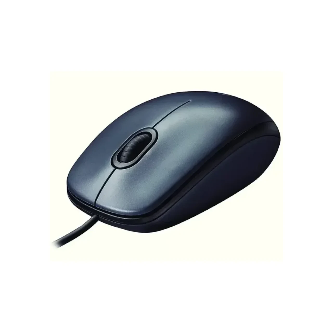 Logitech M90 Optical USB Wired Mouse - Black 2 Logitech M90 Optical USB Wired Mouse - Black thumbnail 2