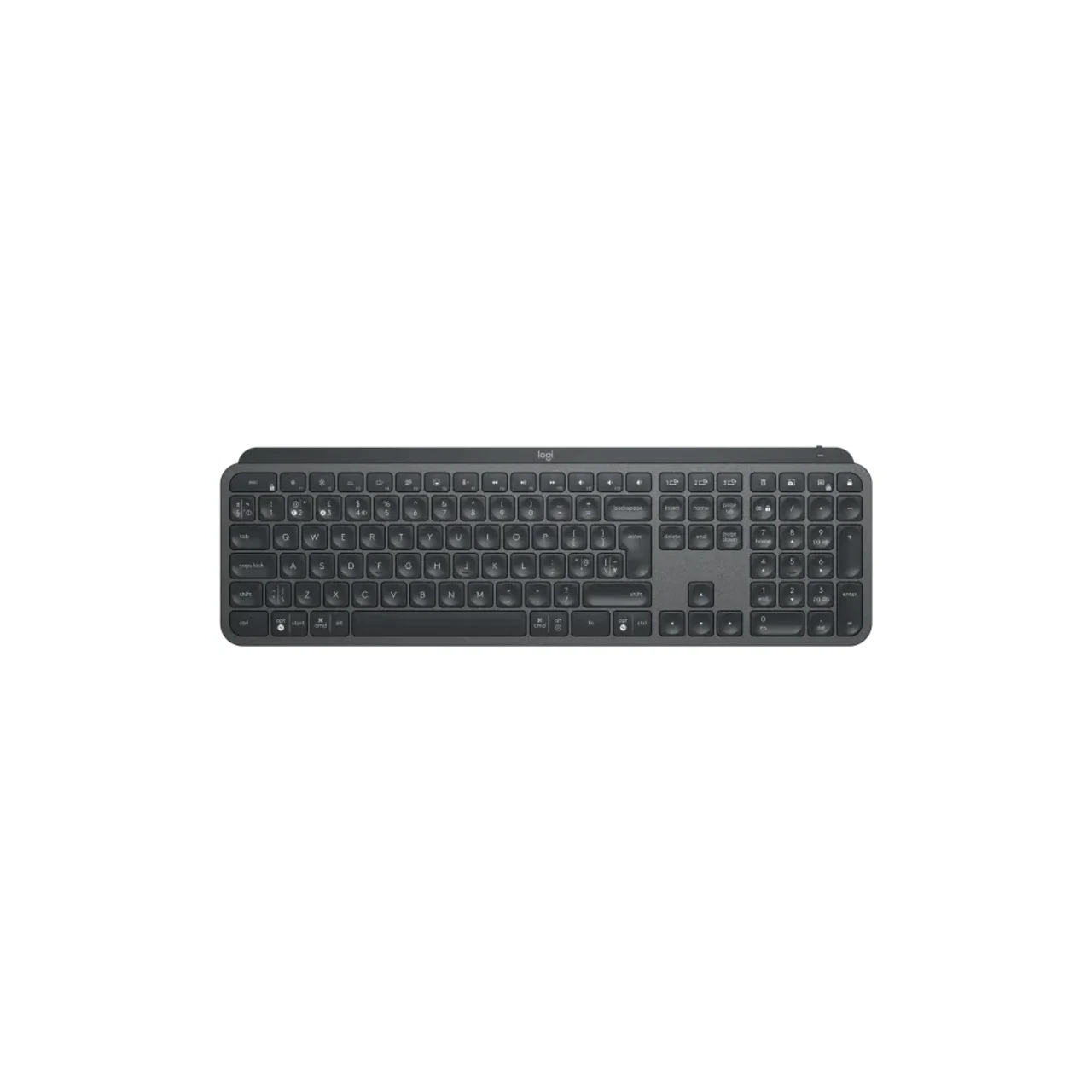Logitech MX Keys Advanced For Business Wireless-GRAPHITE 6 Logitech MX Keys Advanced For Business Wireless-GRAPHITE thumbnail 6