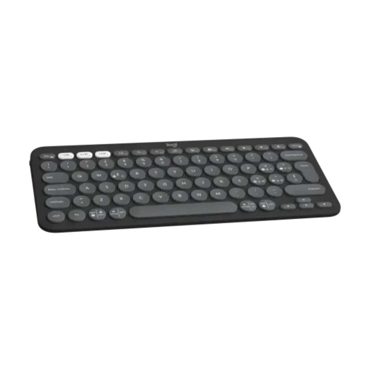 Logitech Pebble Keys 2 k380s Bluetooth - Black 2 Logitech Pebble Keys 2 k380s Bluetooth - Black thumbnail 2