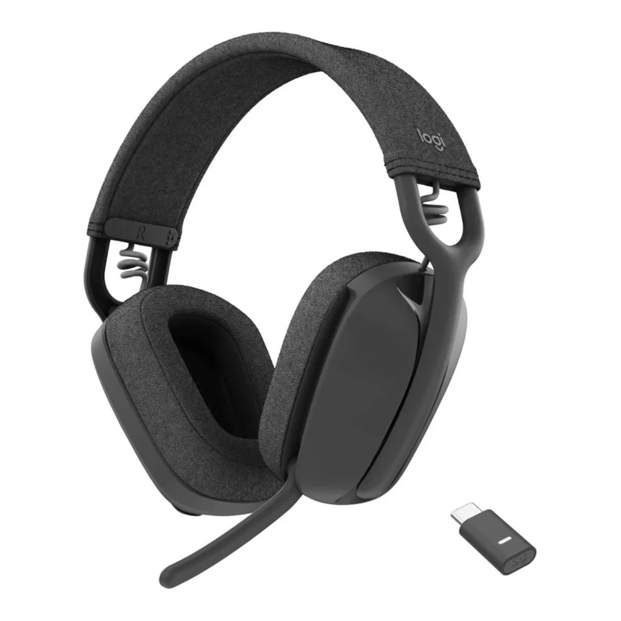 Logitech Zone Vibe Wireless Bluetooth / Wireless Headset Color Graphite 2 Logitech Zone Vibe Wireless Bluetooth / Wireless Headset Color Graphite thumbnail 2