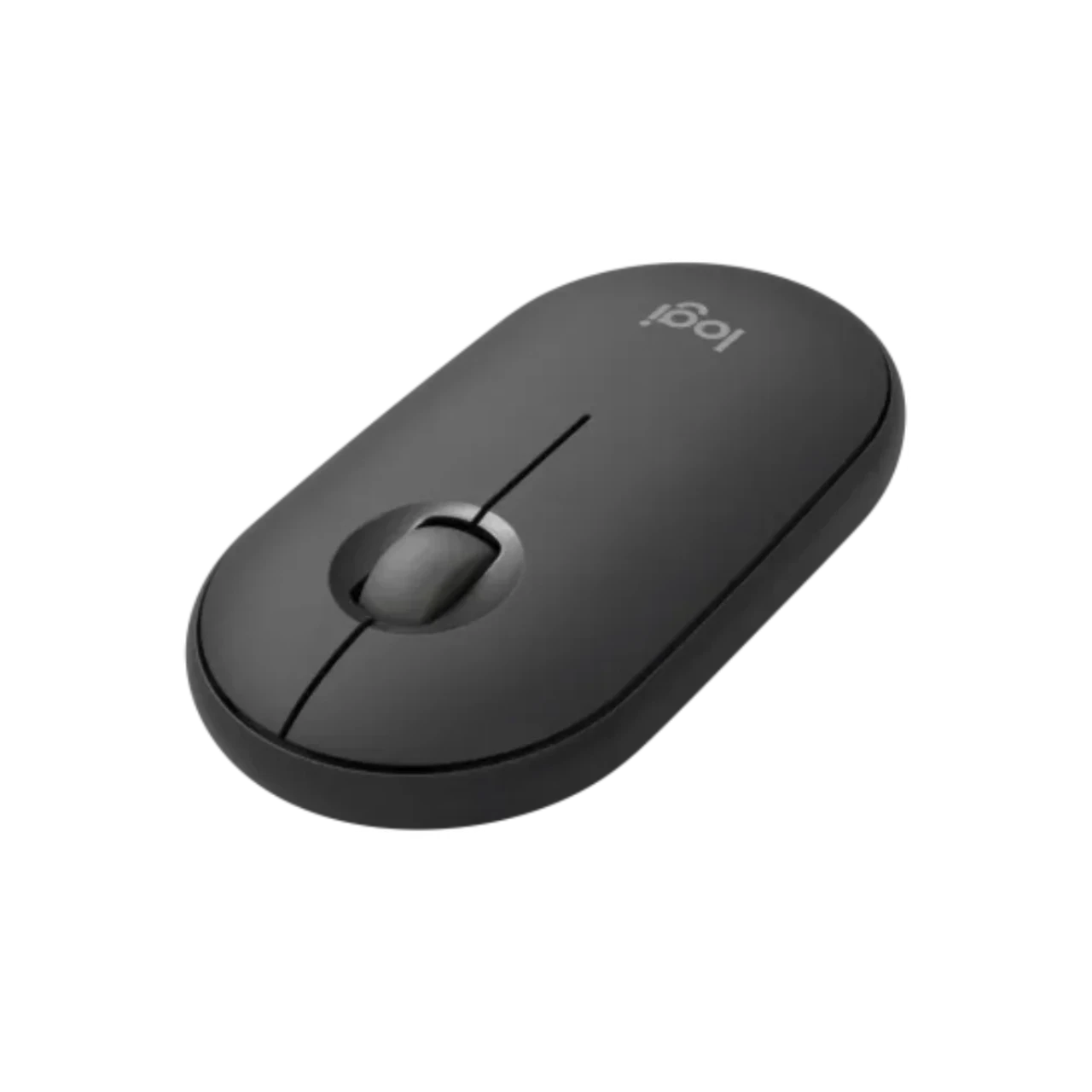 Logitech M350s Bluetooth Multi device Pebble Mouse - Gray - Main Image