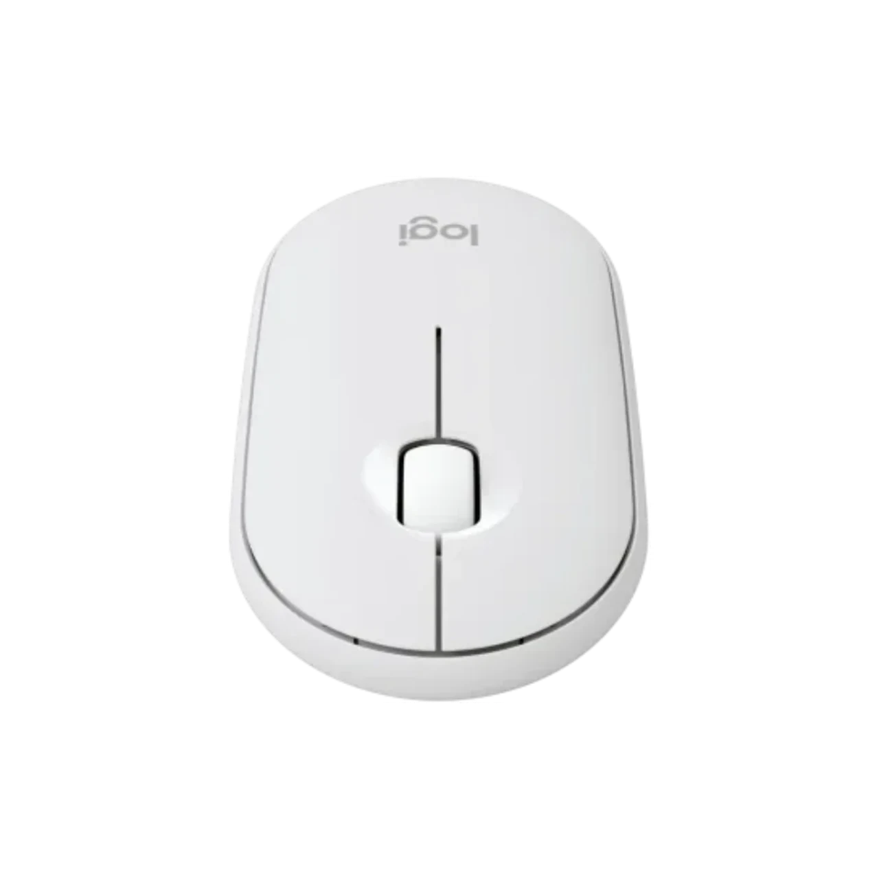 Logitech M350s Bluetooth Multi device Pebble Mouse - White - Main Image