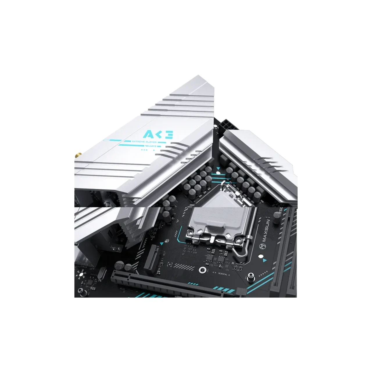 MAXSUN MS-B760M GAMING WIFI AC - Main Image MAXSUN MS-B760M GAMING WIFI AC - Main Image