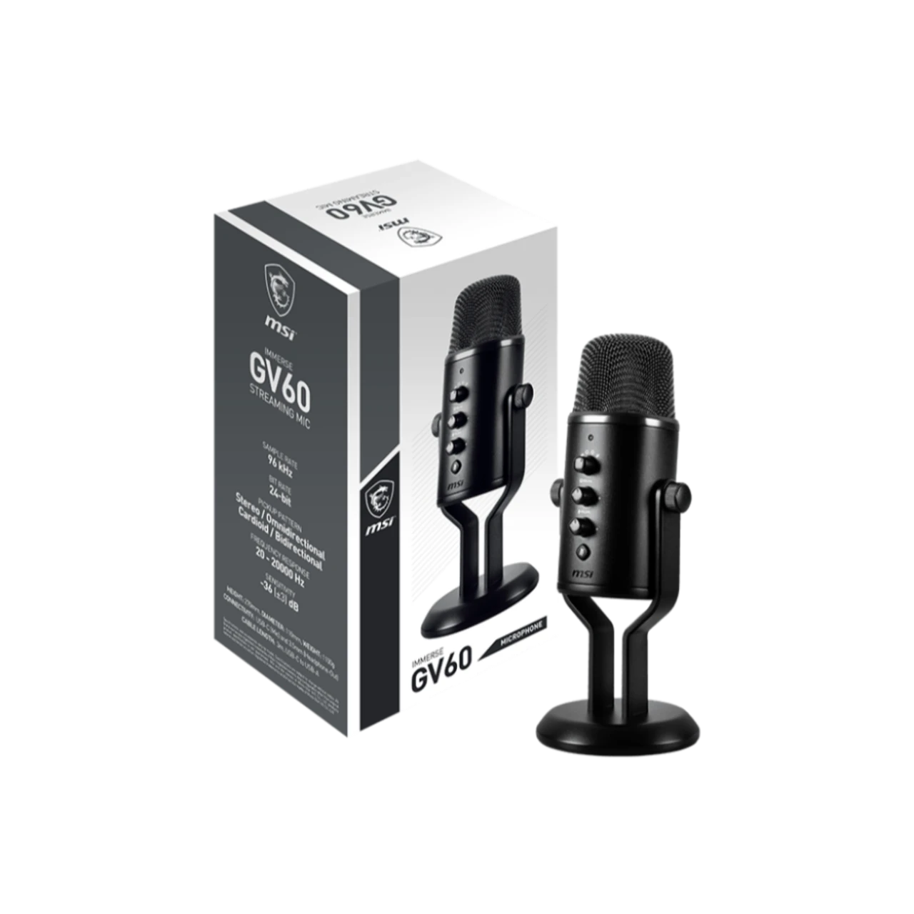 MSI IMMERSE GV60 STREAMING MIC  - Main Image