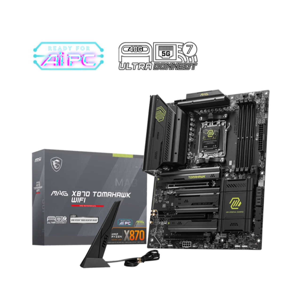 MSI MAG X870 TOMOHAWK WIFI - Main Image MSI MAG X870 TOMOHAWK WIFI - Main Image