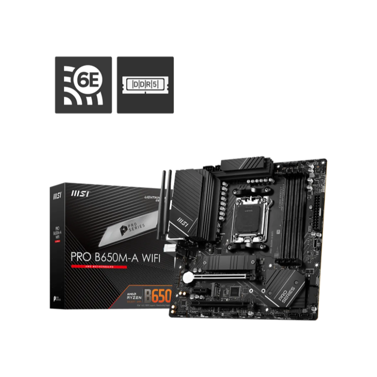  MSI PRO B650M-A WIFI - Main Image