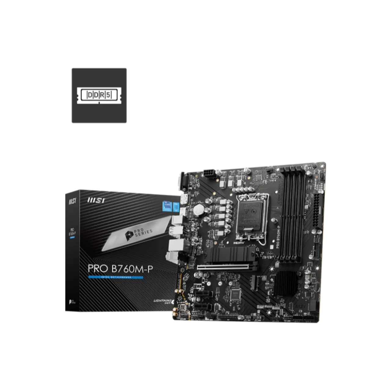 MSI  PRO B760M-P D5 - Main Image