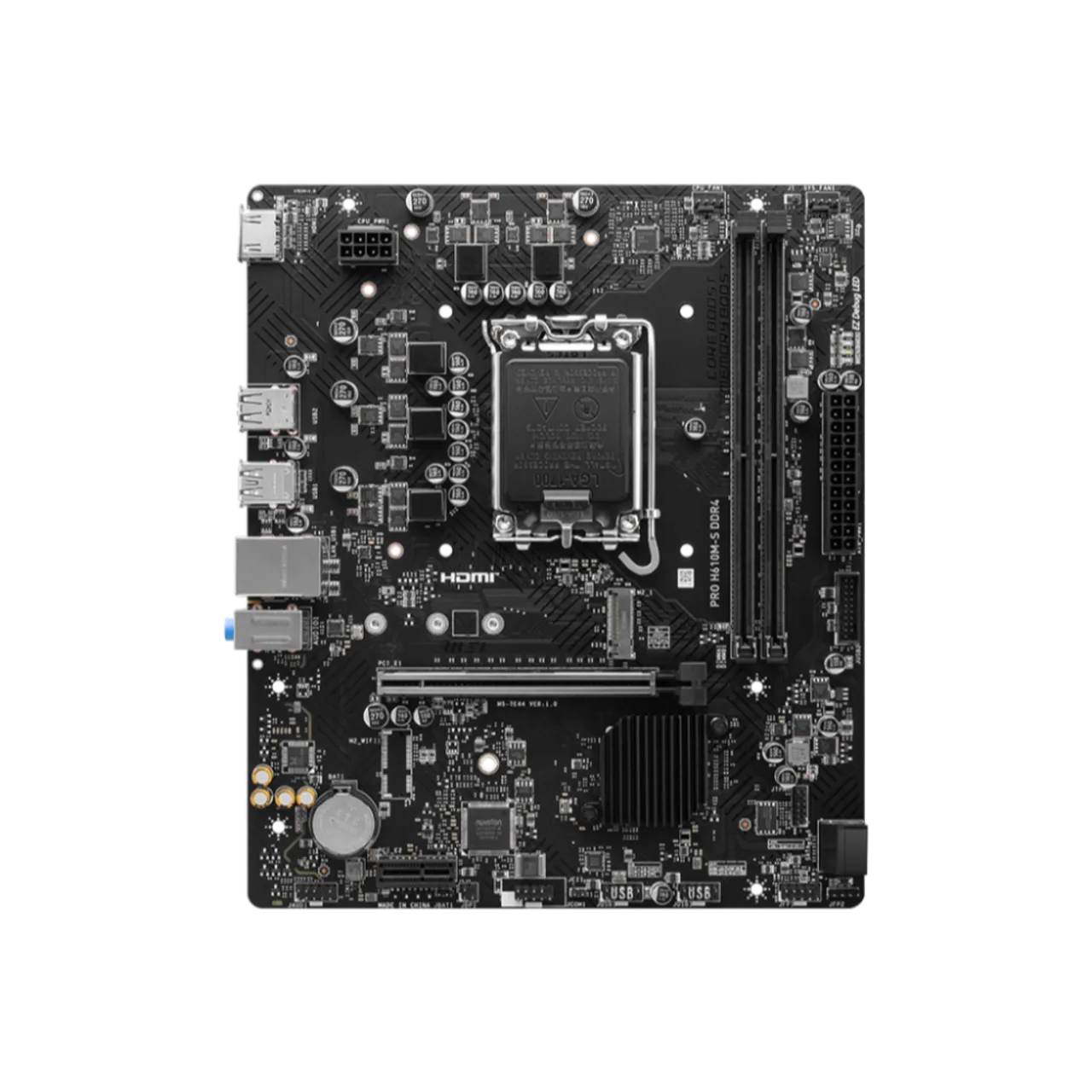 MSI PRO H610M-S D4 thumbnail 2