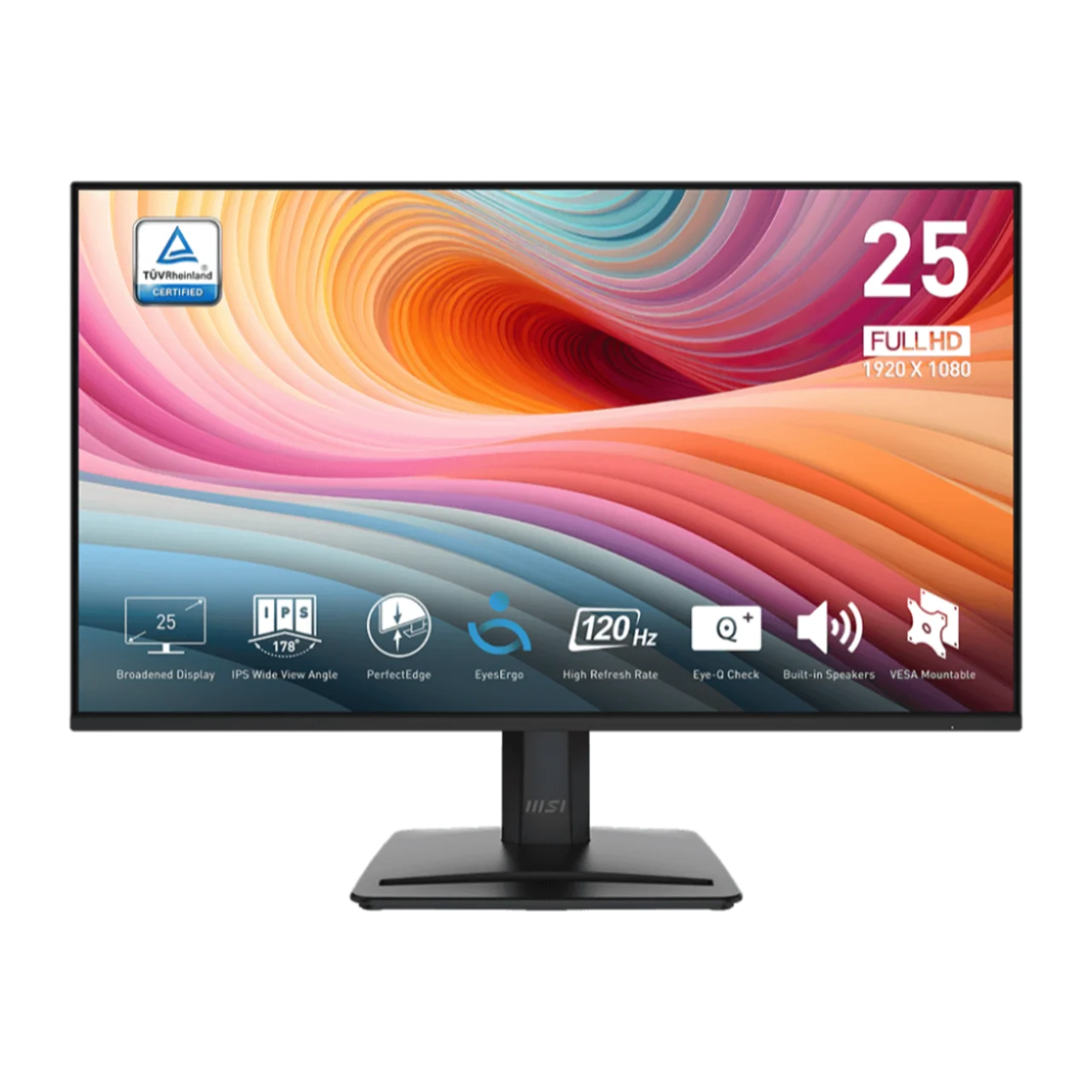  MSI PRO MP251 E2 (IPS Panel, Res: 1920x1080, 120Hz, 1ms MPRT, 4MS GTG )  - Main Image