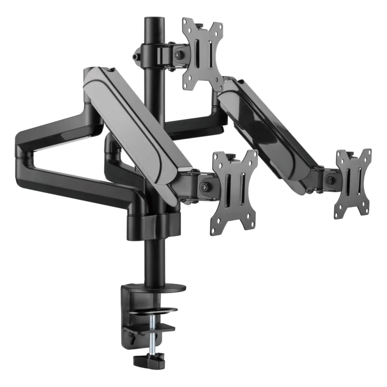 MXG BMA-36 Triple Montior Pole Mounted Premium Aluminum SpringAssisted Monitor Arm 4 MXG BMA-36 Triple Montior Pole Mounted Premium Aluminum SpringAssisted Monitor Arm thumbnail 4