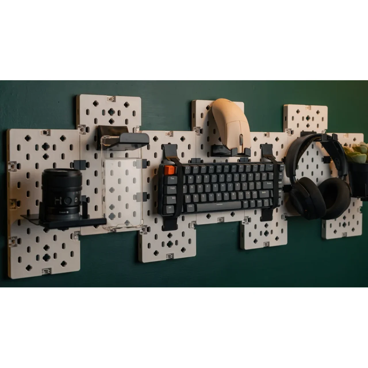 MXG PB-07 Wall Mounted Modular Gaming 7Pcs Pegboards White 9 MXG PB-07 Wall Mounted Modular Gaming 7Pcs Pegboards White thumbnail 9