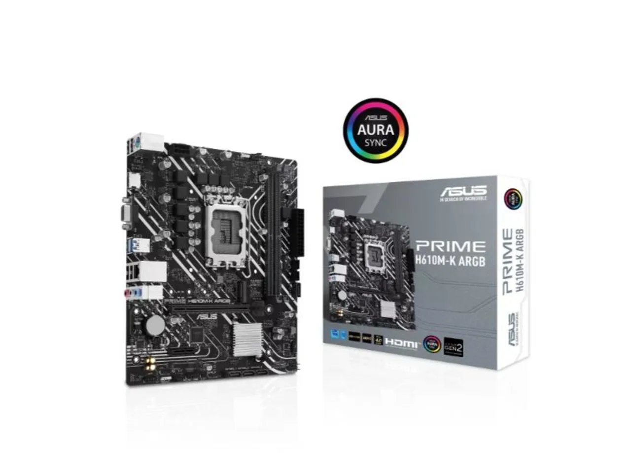 ASUS PRIME H610M-K ARGB D5 - Main Image