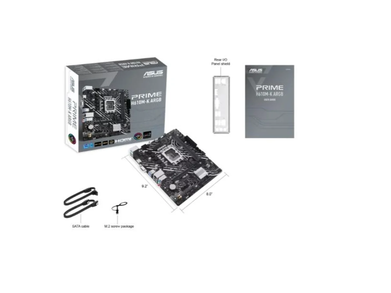 ASUS PRIME H610M-K ARGB D5 thumbnail 3