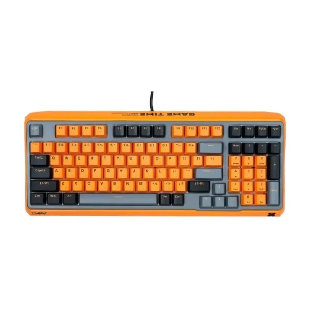 RAPOO ESK750 TM RGB Backlit Game Mechanical Keyboard  US_Orange Grey Black thumbnail 3