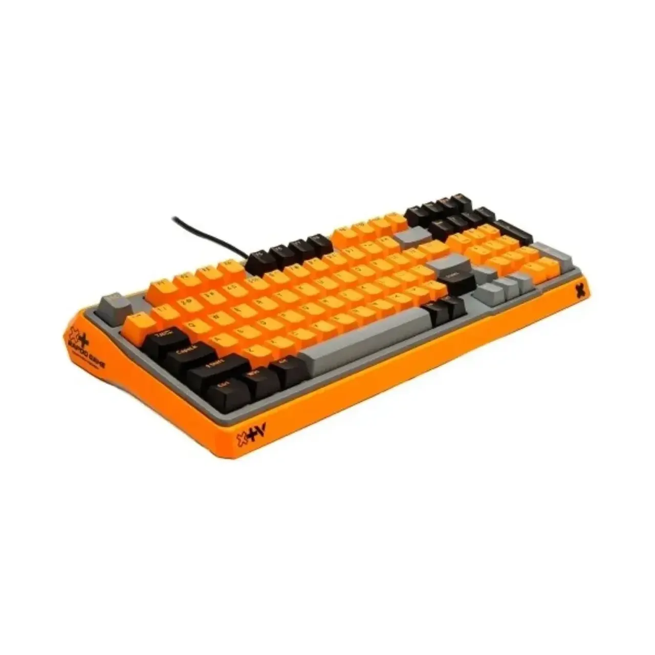 RAPOO ESK750 TM RGB Backlit Game Mechanical Keyboard  US_Orange Grey Black thumbnail 2