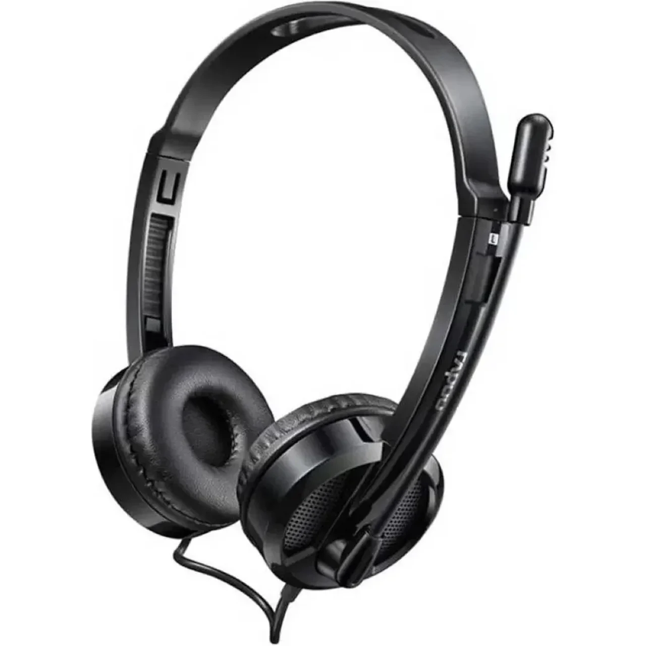 RAPOO H120 USB Stereo headset Black 2 RAPOO H120 USB Stereo headset Black thumbnail 2