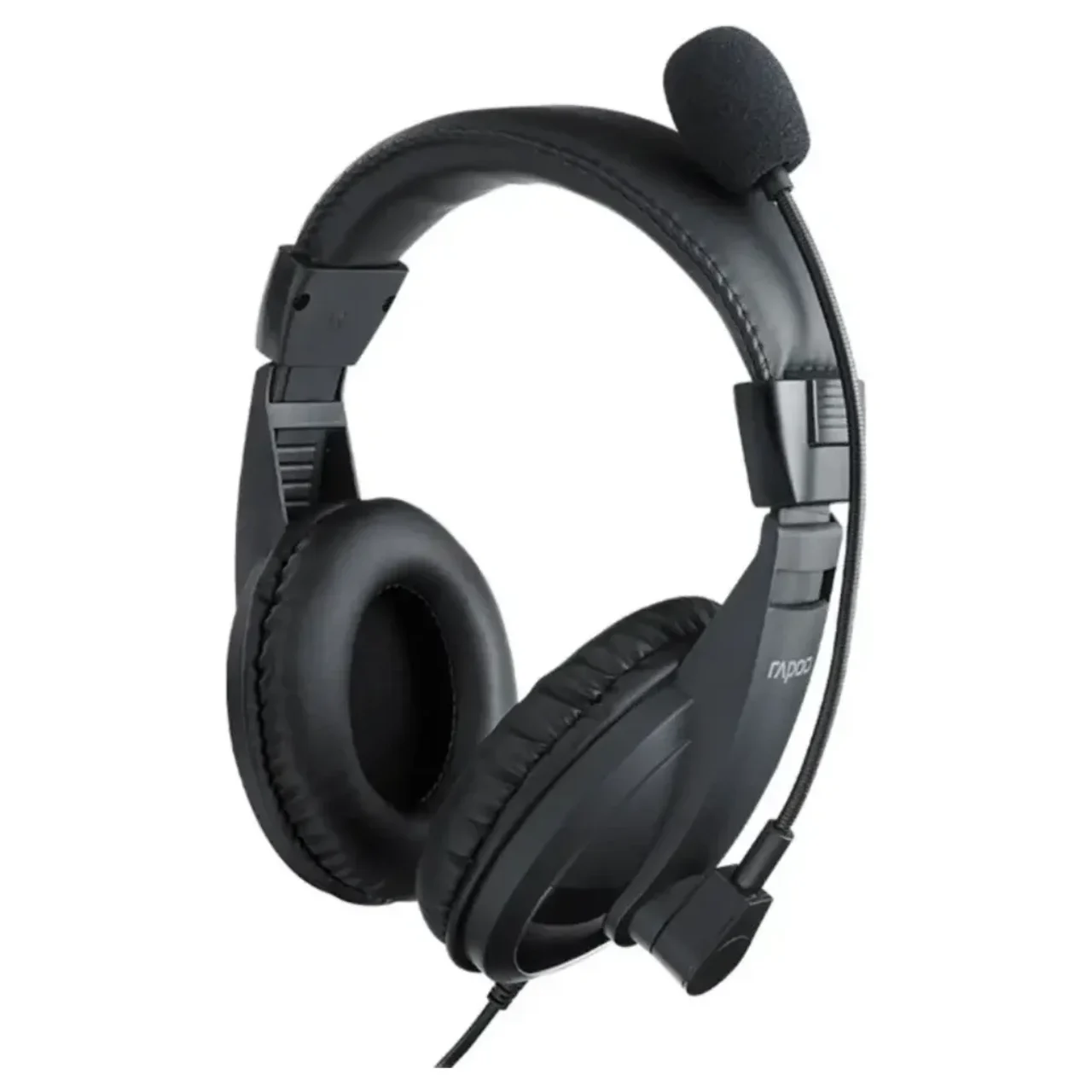 RAPOO H150S USB Stereo headset Black - Main Image RAPOO H150S USB Stereo headset Black - Main Image