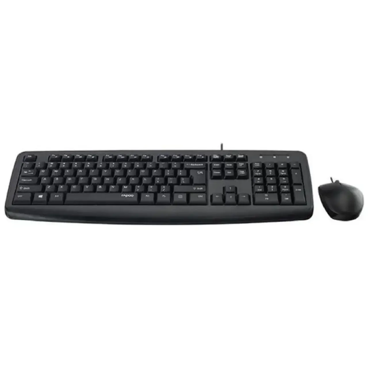 RAPOO NX1600 Wired Mouse & Keyboard Combo  US_Black thumbnail 2