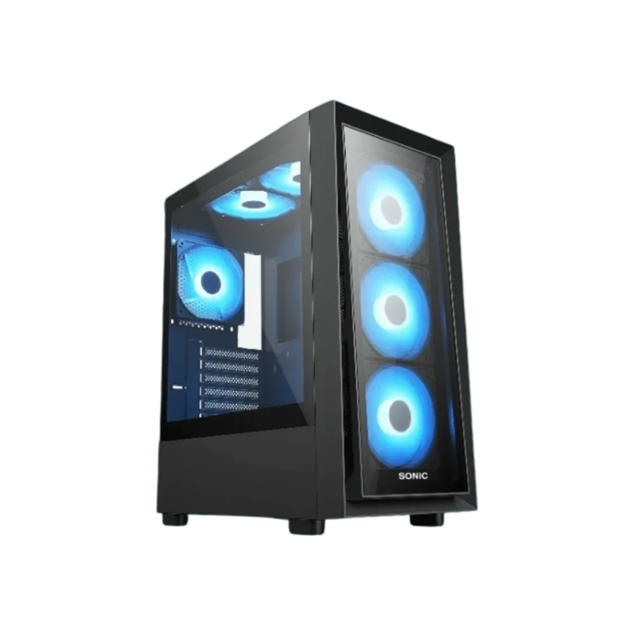 Sonic Casing Gaming C05 Black 4 RGB Fans - Main Image Sonic Casing Gaming C05 Black 4 RGB Fans - Main Image