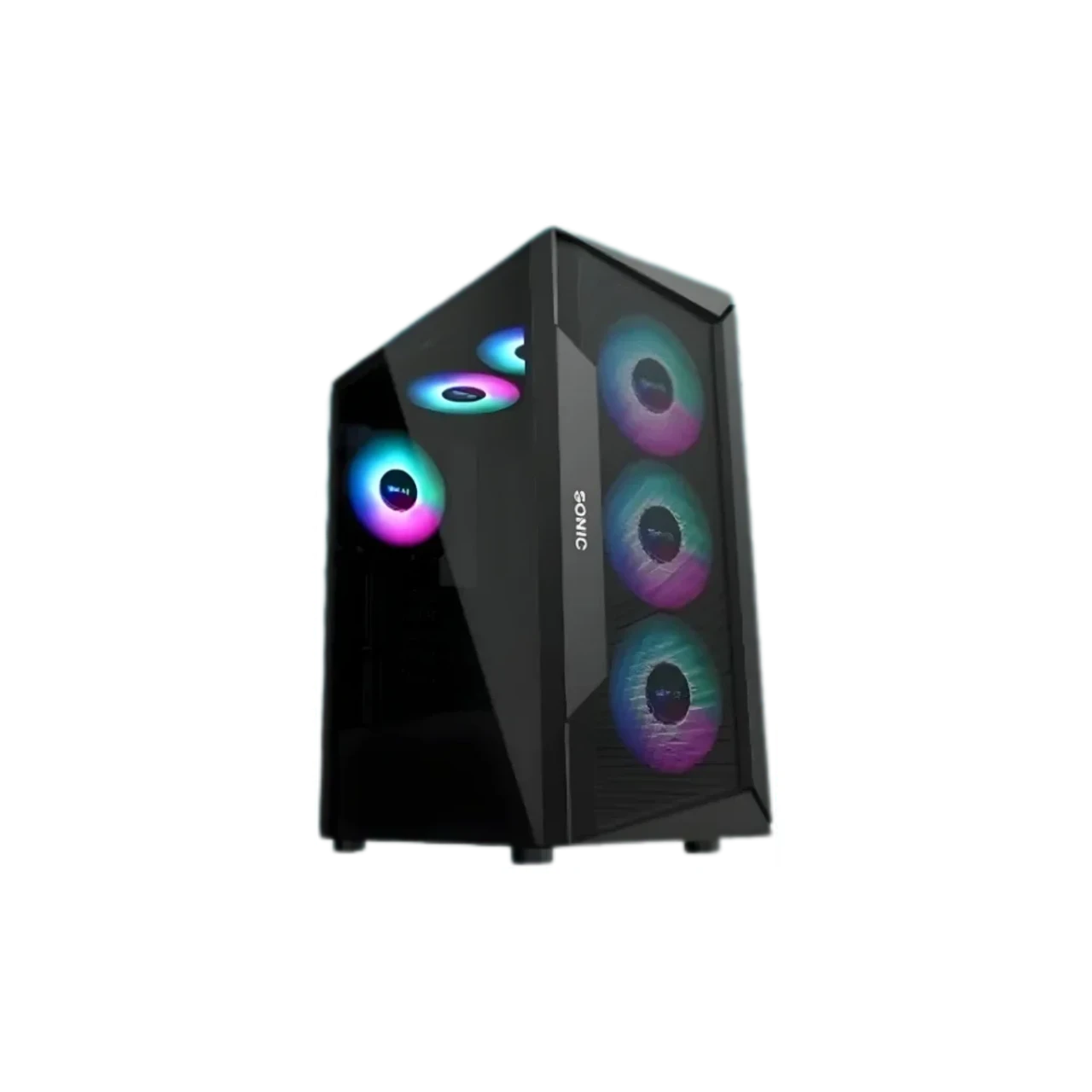 Sonic R28 Gaming Case - Black - Main Image Sonic R28 Gaming Case - Black - Main Image