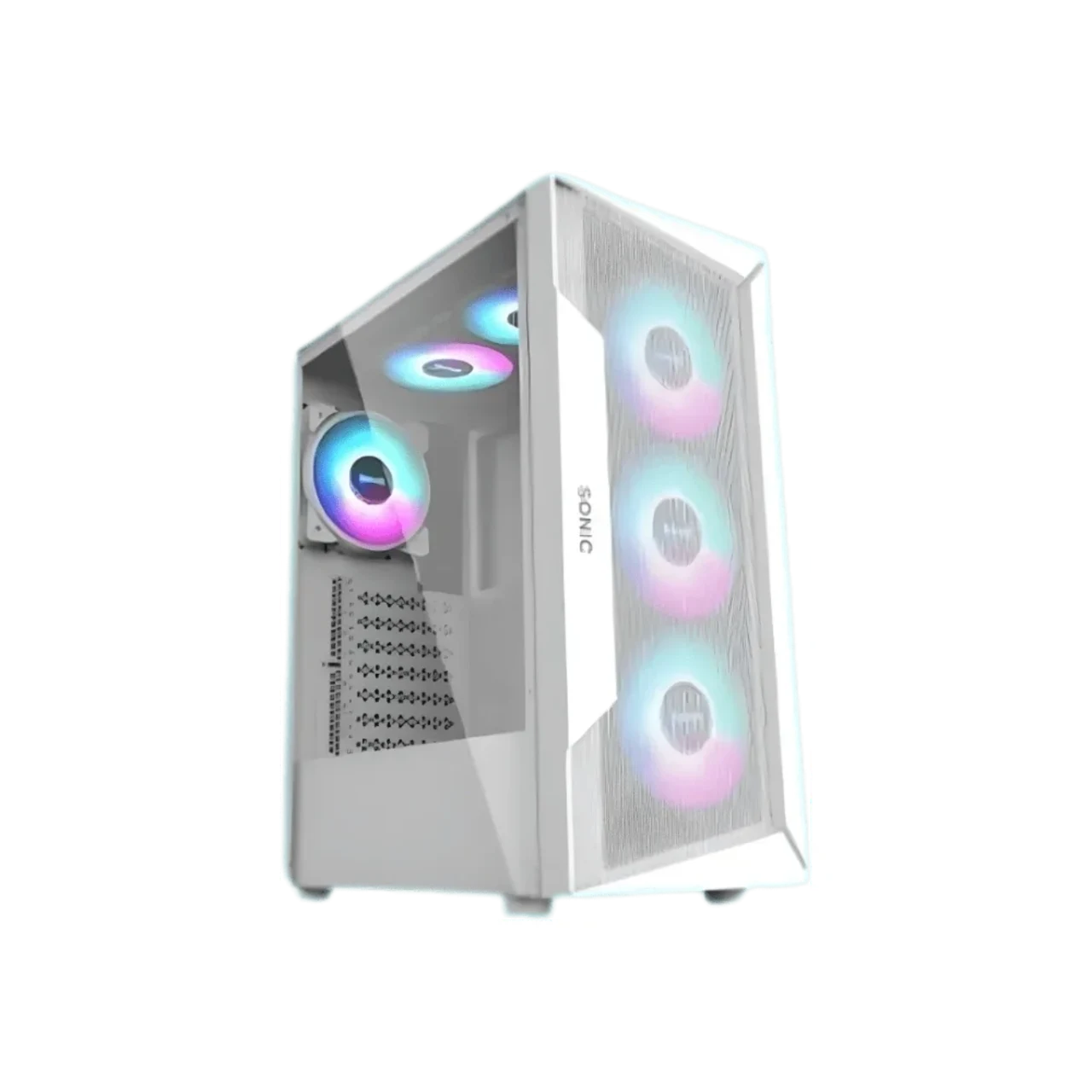 Sonic R28 Gaming Case - White - Main Image