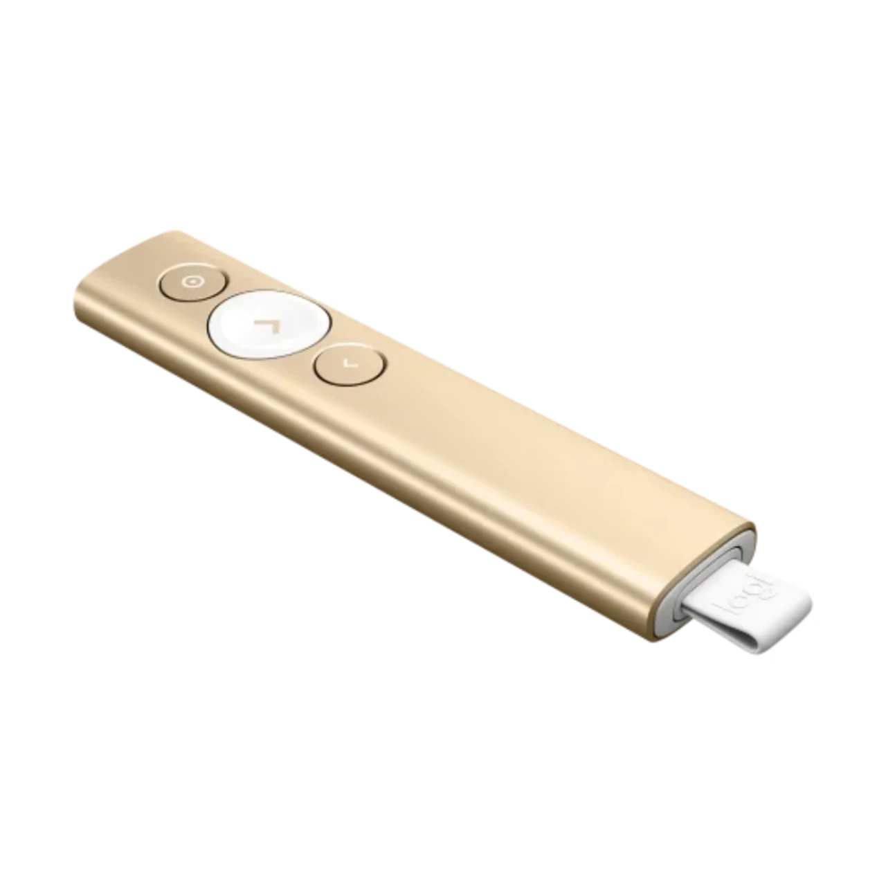Logitech SPOTLIGHT Presentation Remote - Golden 2 Logitech SPOTLIGHT Presentation Remote - Golden thumbnail 2