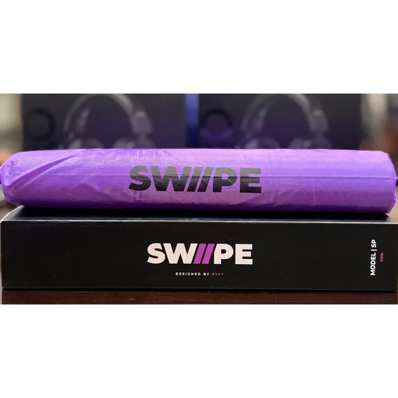 Swipe Mousepad Black/Purple Large 3 Swipe Mousepad Black/Purple Large thumbnail 3