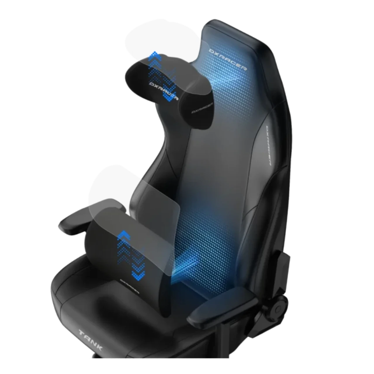 DXRacer Tank Series Gaming Chair - Black / Red - Main Image