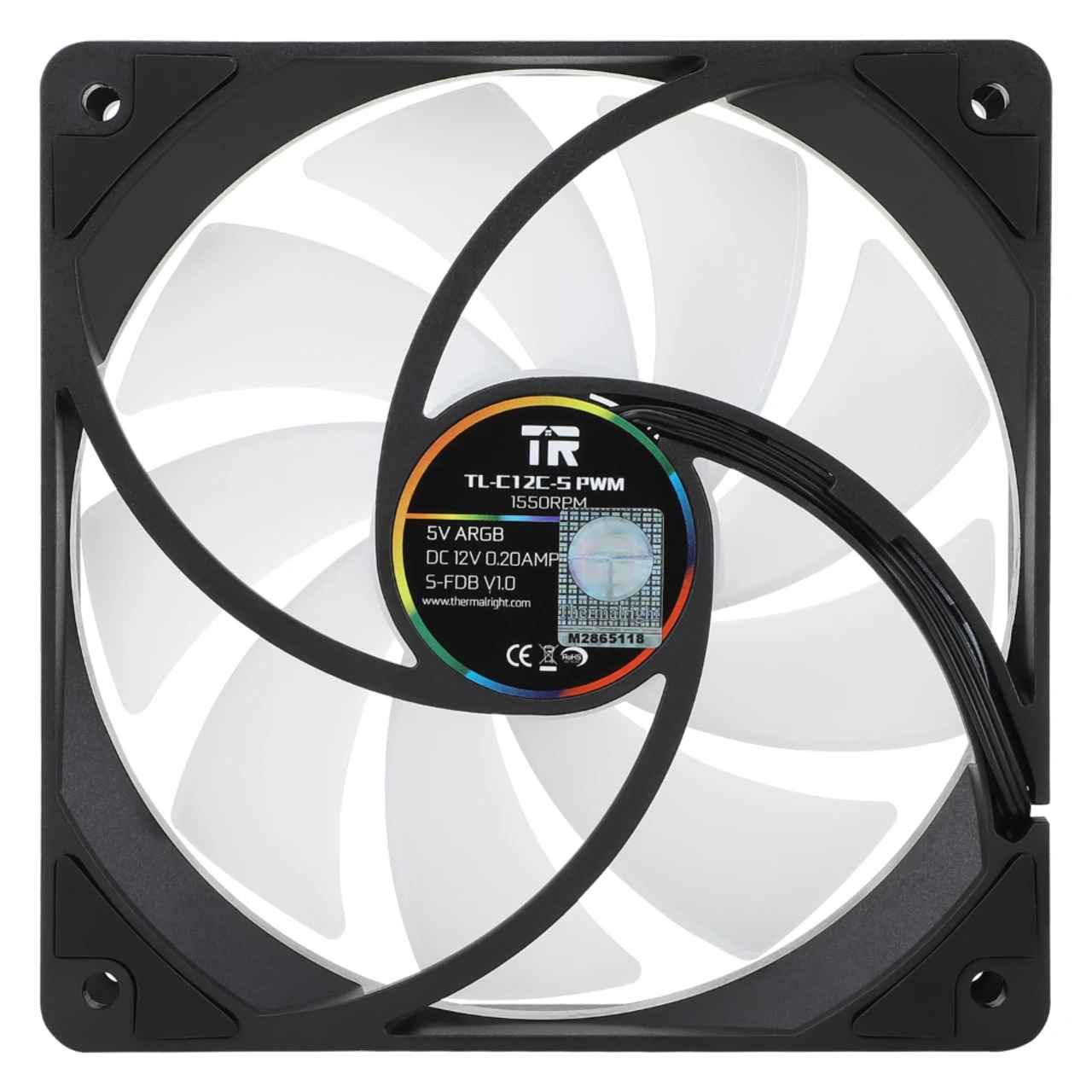Thermal Right TR TL C12C-S X3 CASE FAN BLACK 4 Thermal Right TR TL C12C-S X3 CASE FAN BLACK thumbnail 4