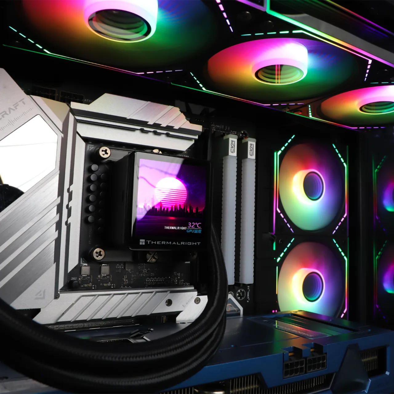 Thermal Right TR TL M12-S CASE FAN BLACK - Main Image Thermal Right TR TL M12-S CASE FAN BLACK - Main Image