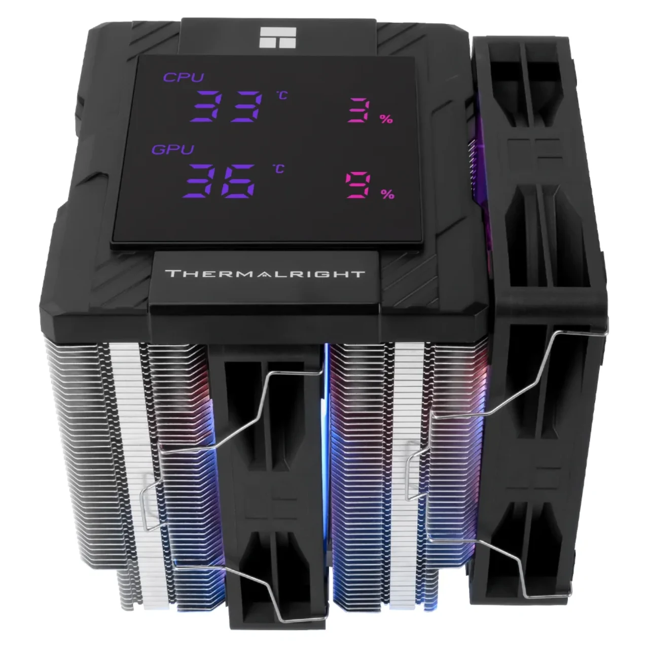 THERMALRIGHT TR 120 ASSASSIN PEERLESS DIGITAL ARGB BLACK  thumbnail 5