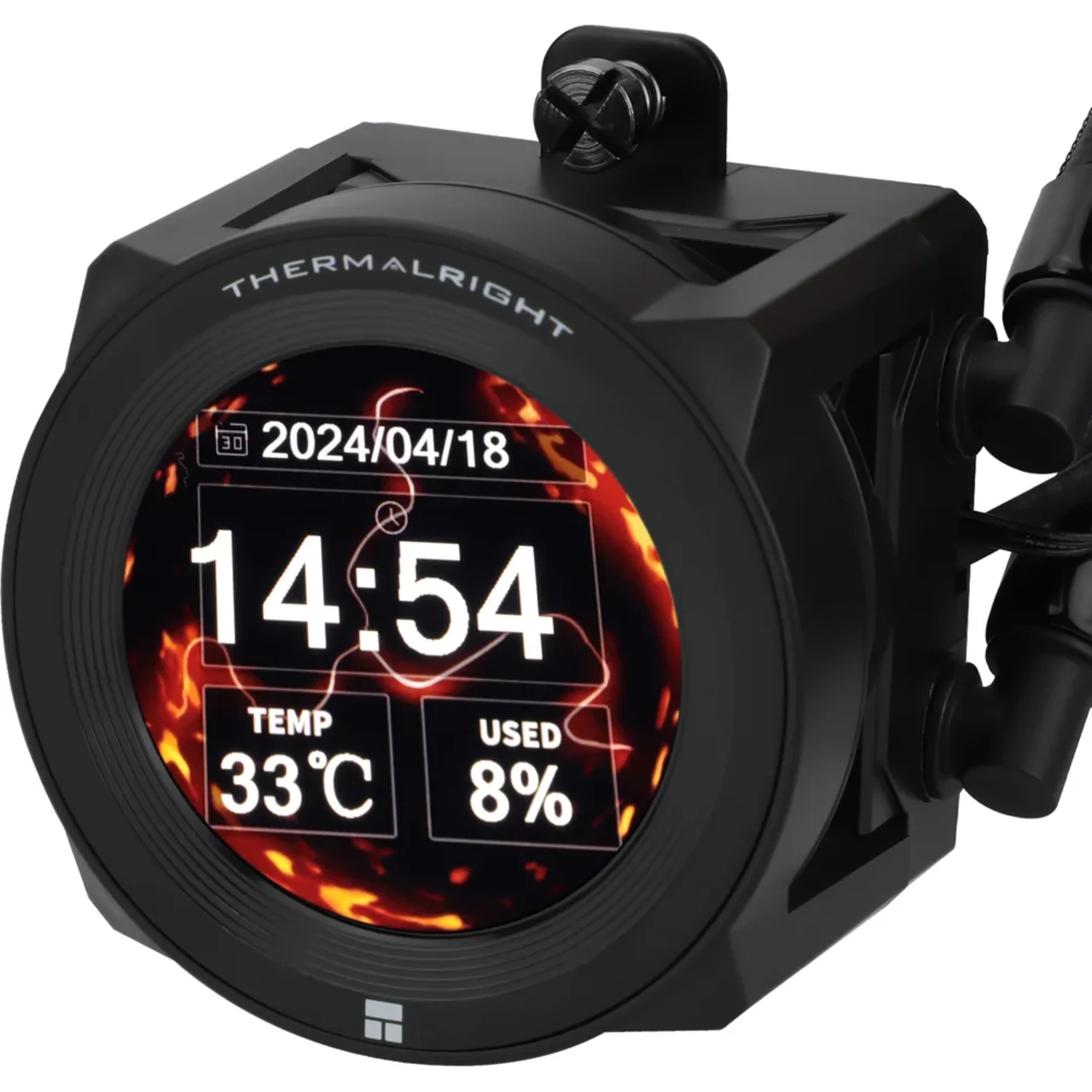 THERMALRIGHT TR 360 CORE VISION LCD ARGB BLACK  thumbnail 3