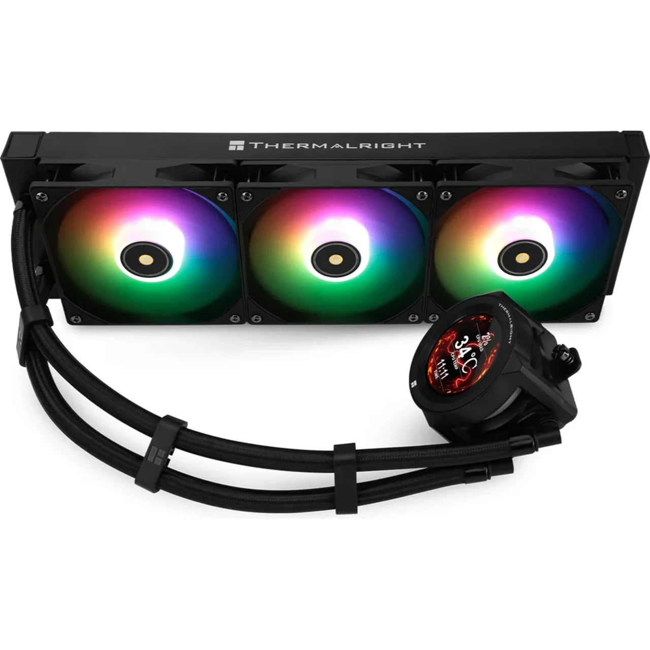 THERMALRIGHT TR 360 CORE VISION LCD ARGB BLACK  - Main Image