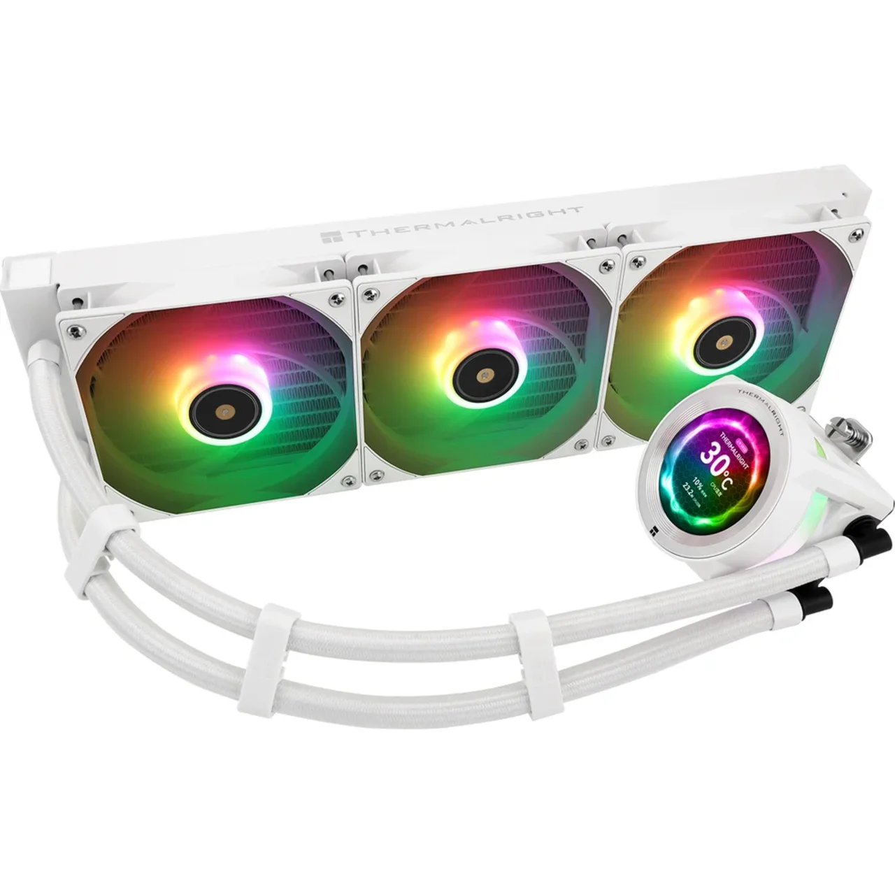 THERMALRIGHT TR 360 CORE VISION LCD ARGB WHITE thumbnail 3