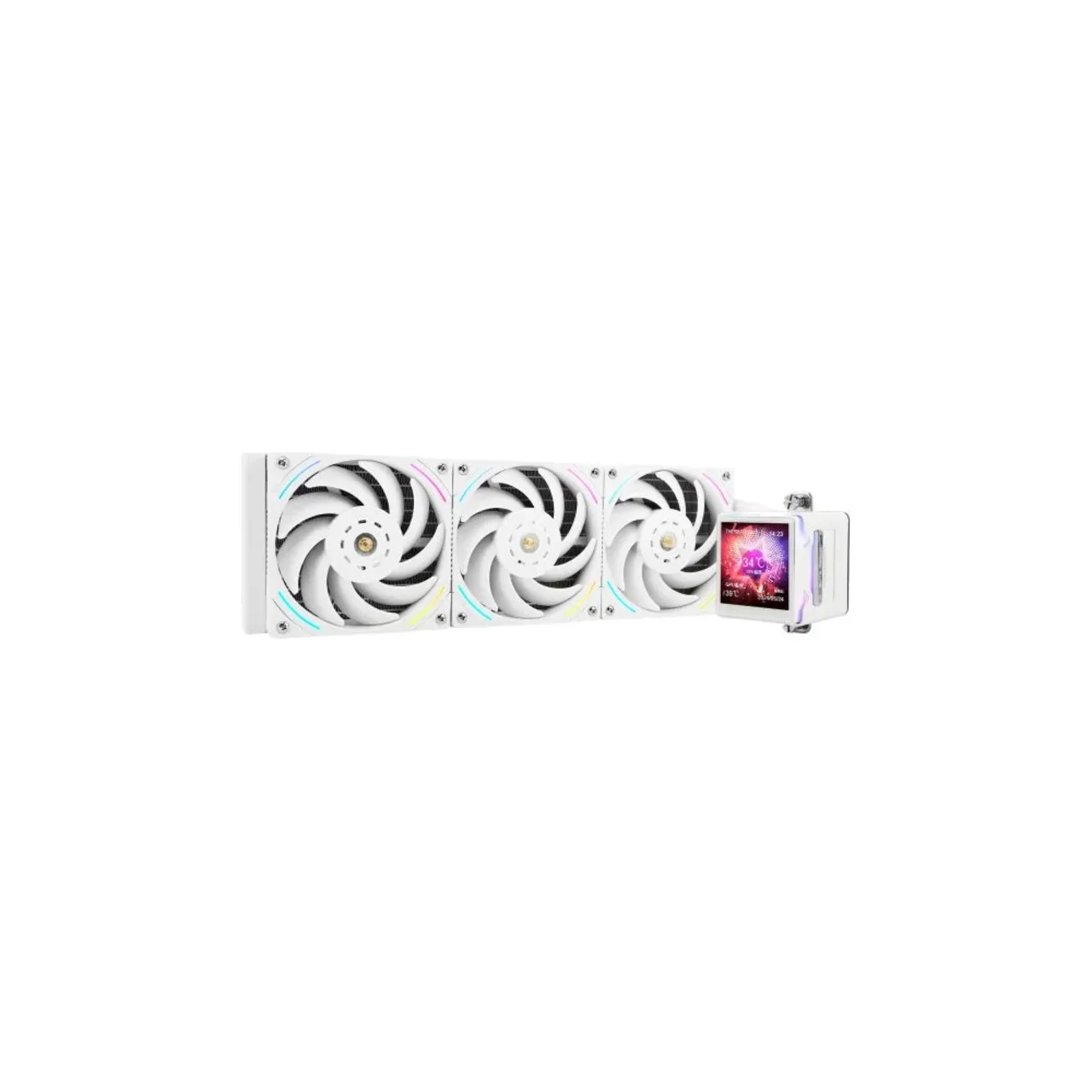 THERMALRIGHT TR 360 ELITE VISION LCD ARGB WHITE thumbnail 5