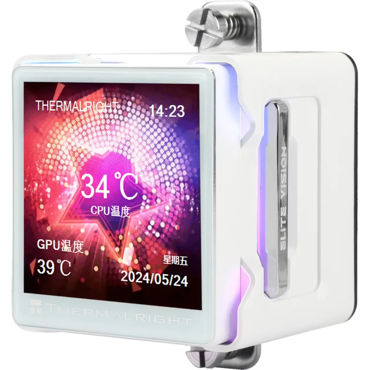 THERMALRIGHT TR 360 ELITE VISION LCD ARGB WHITE thumbnail 4