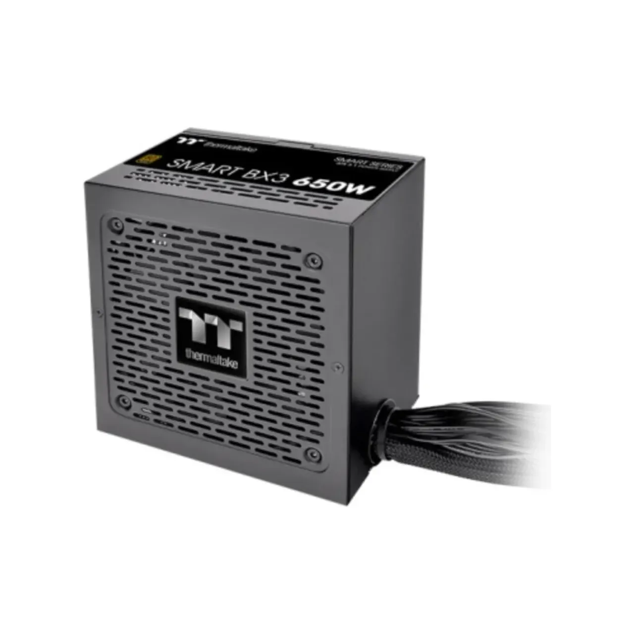Thermaltake Smart BX3 Bronze 650W - 80 Plus Bronze ATX 3.1 Standard Power Supply, Non-Modular - Main Image Thermaltake Smart BX3 Bronze 650W - 80 Plus Bronze ATX 3.1 Standard Power Supply, Non-Modular - Main Image