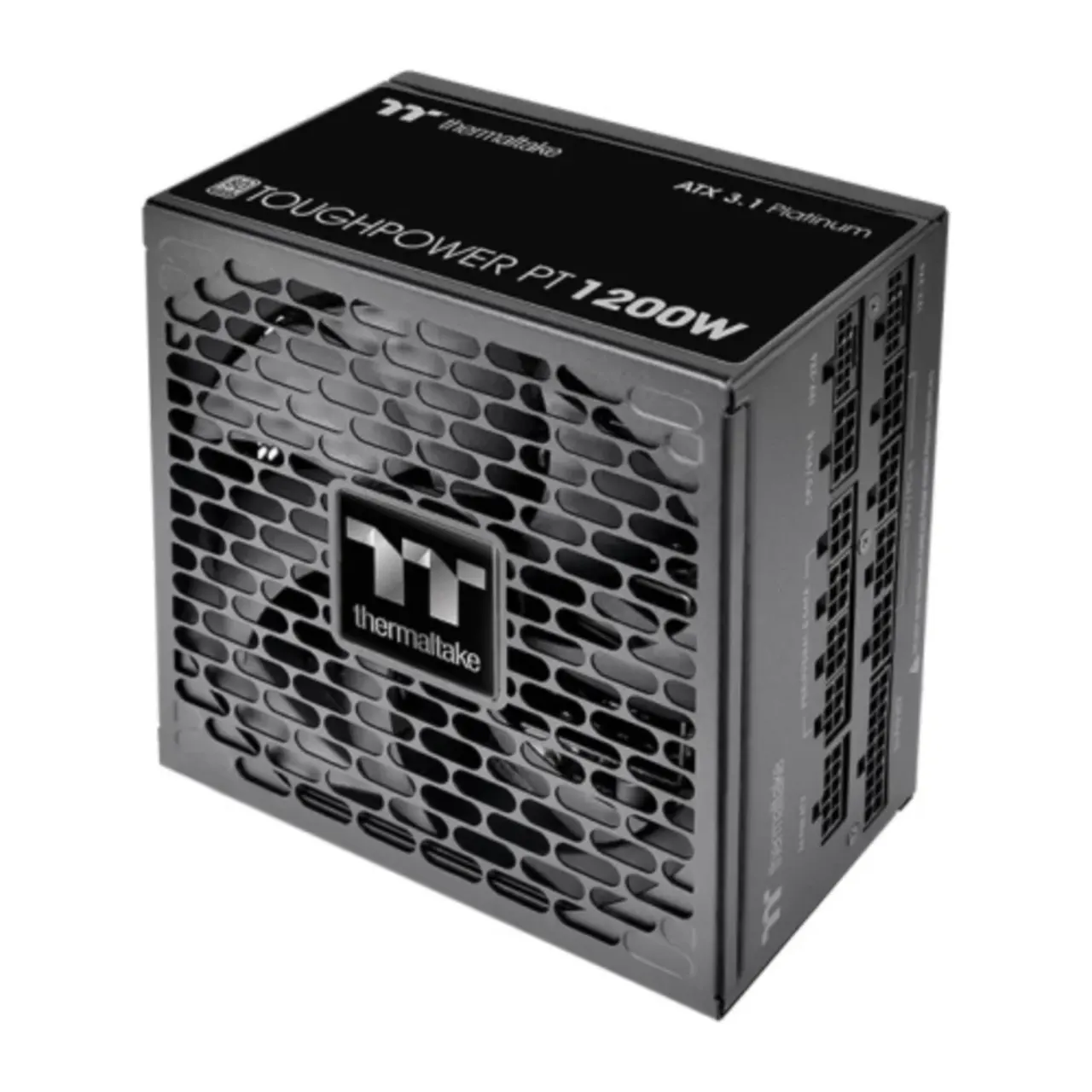 Thermaltake Toughpower PT 1200W 1200W | Fully Modular | Non Light | Full Range | Analog | 80 Plus Platinum | EU Plug | 100% JP CAP | Etched Cables | ATX 3.1 2 Thermaltake Toughpower PT 1200W 1200W | Fully Modular | Non Light | Full Range | Analog | 80 Plus Platinum | EU Plug | 100% JP CAP | Etched Cables | ATX 3.1 thumbnail 2