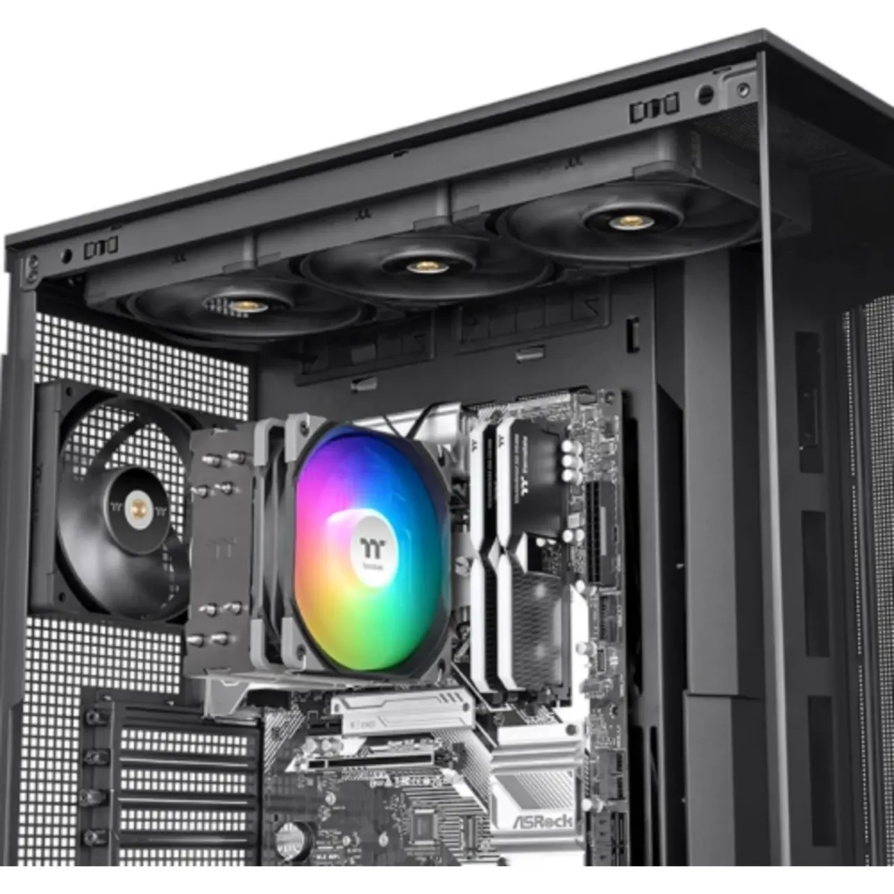 Thermaltake UX400 120mm ARGB fan CPU Air Cooler with PWM control – Black 5 Thermaltake UX400 120mm ARGB fan CPU Air Cooler with PWM control – Black thumbnail 5