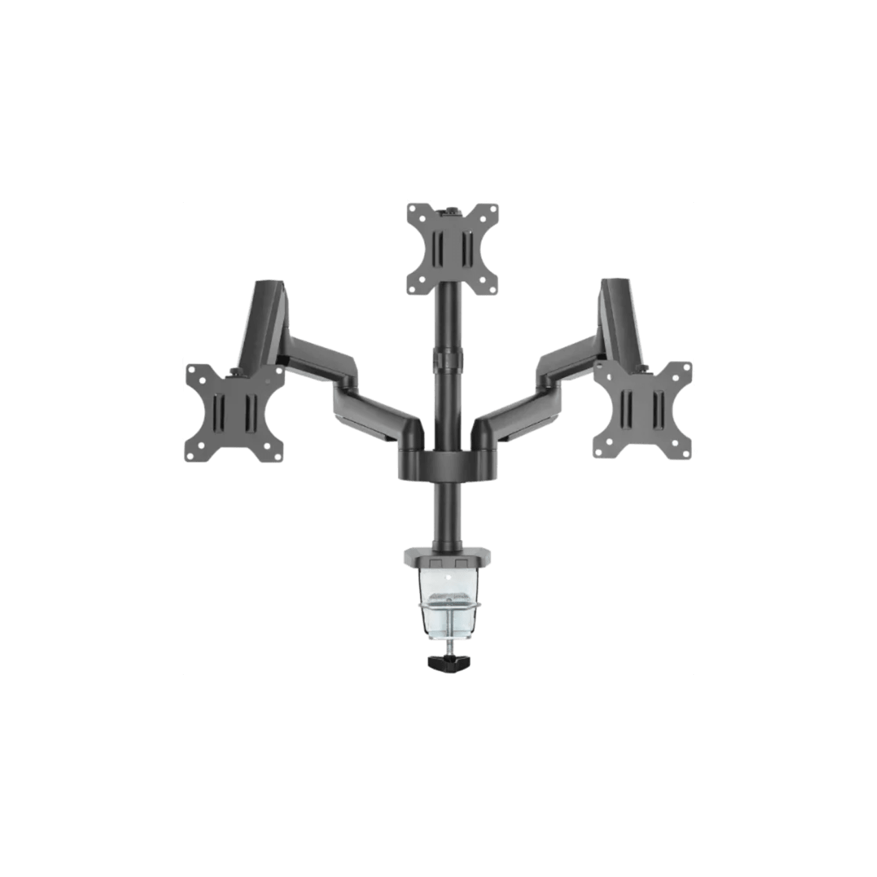 Twistedminds Premium Triple Monitors Aluminum Pole Mounted Gas Spring Monitor Arm – TM-26-C018P 5 Twistedminds Premium Triple Monitors Aluminum Pole Mounted Gas Spring Monitor Arm – TM-26-C018P thumbnail 5