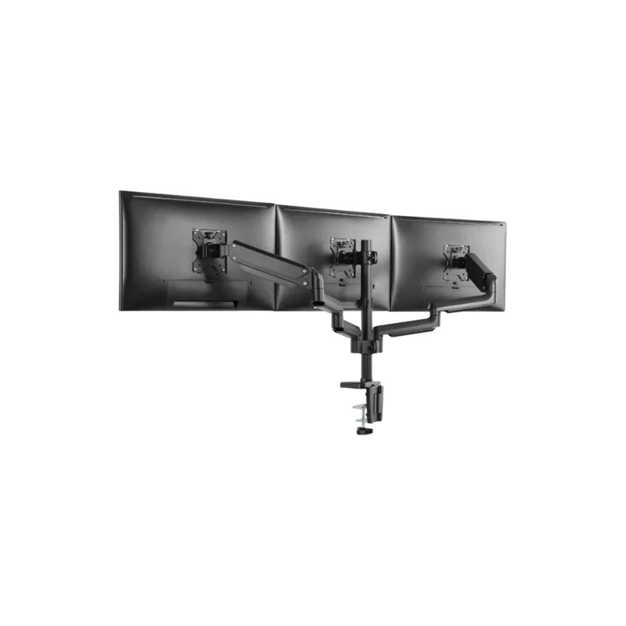 Twistedminds Premium Triple Monitors Aluminum Pole Mounted Gas Spring Monitor Arm – TM-26-C018P 4 Twistedminds Premium Triple Monitors Aluminum Pole Mounted Gas Spring Monitor Arm – TM-26-C018P thumbnail 4