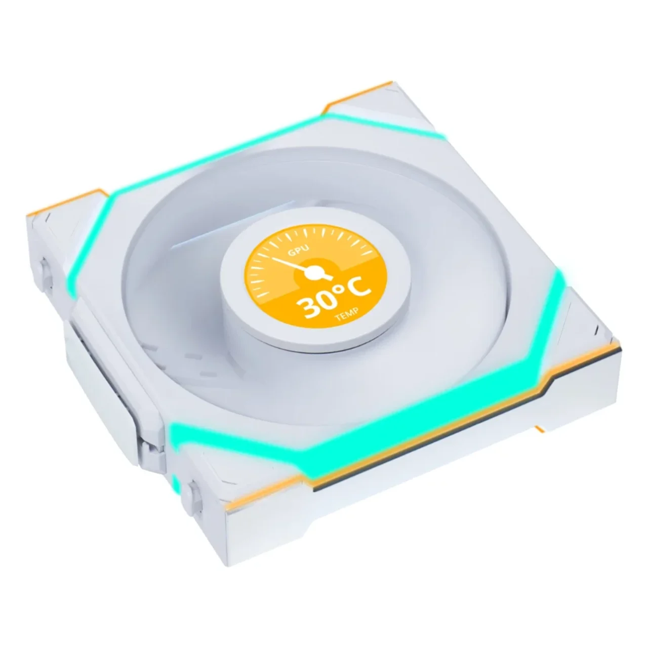 UNI Fan SL-120 LCD  Reverse Wireless White thumbnail 6