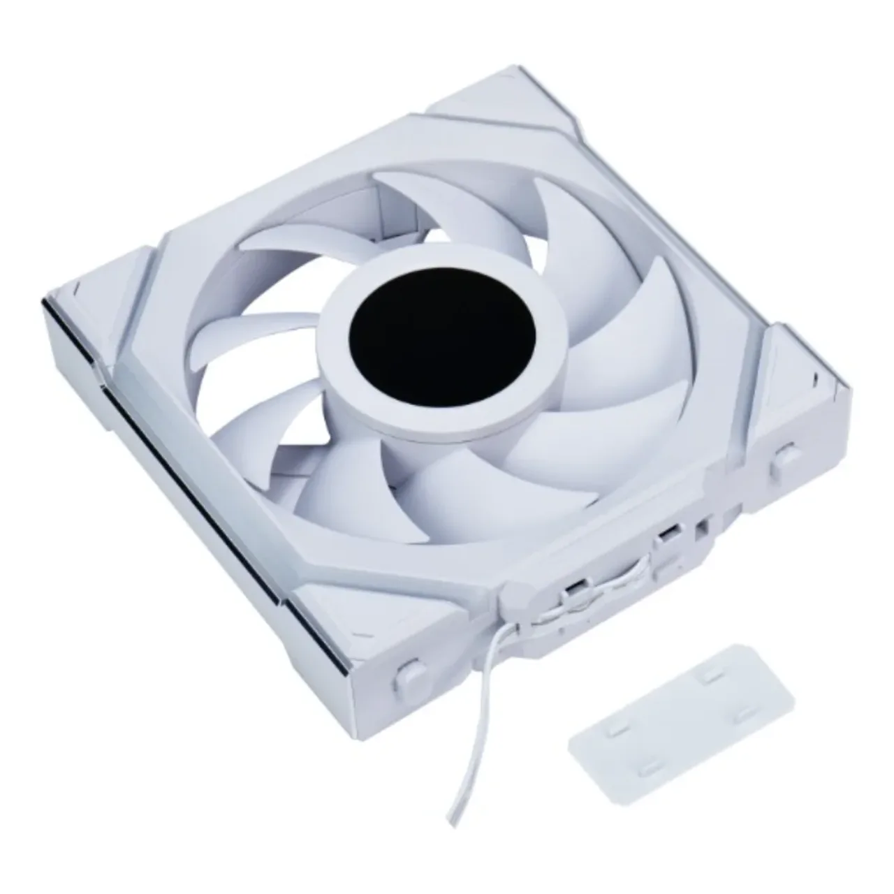 UNI Fan SL-120 LCD  Reverse Wireless White thumbnail 3