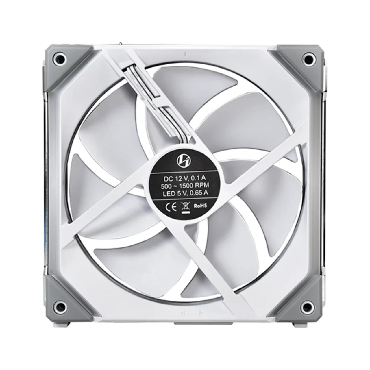 UNI Fan SL-120 LCD Wireless - White 2 UNI Fan SL-120 LCD Wireless - White thumbnail 2