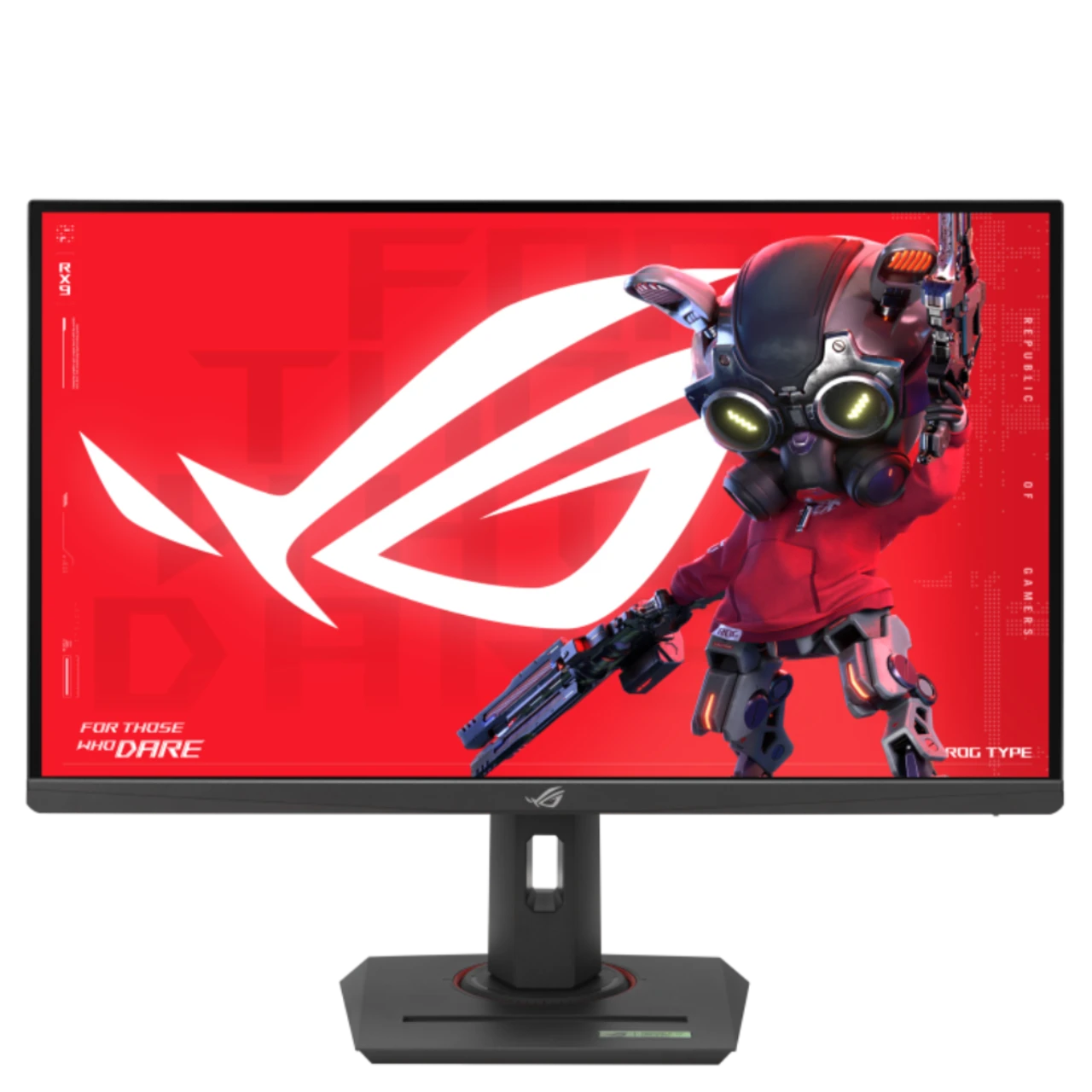 Asus XG27UCG  (WHITE)   (IPS Panel, Res: 3840x2160, 160Hz, 1ms GTG )  4K     Switch Button (4K 160Hz or FHD 320Hz) - Main Image