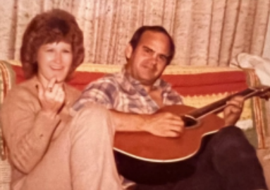 The Waters family in the 1970s: Brenda and Tom with their two daughters, Cindy and Ashley.