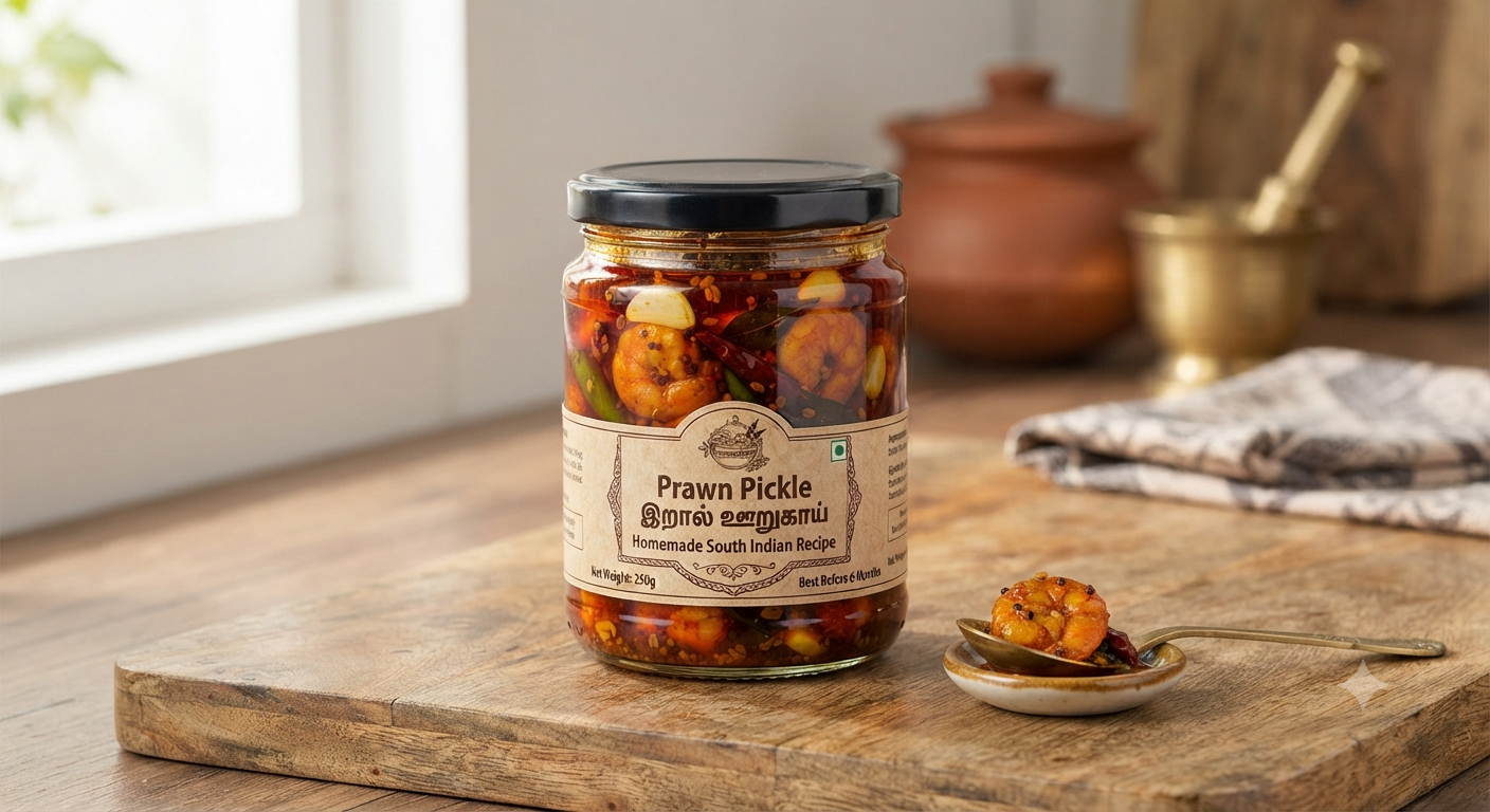 Prawn pickle/ iral oorukai