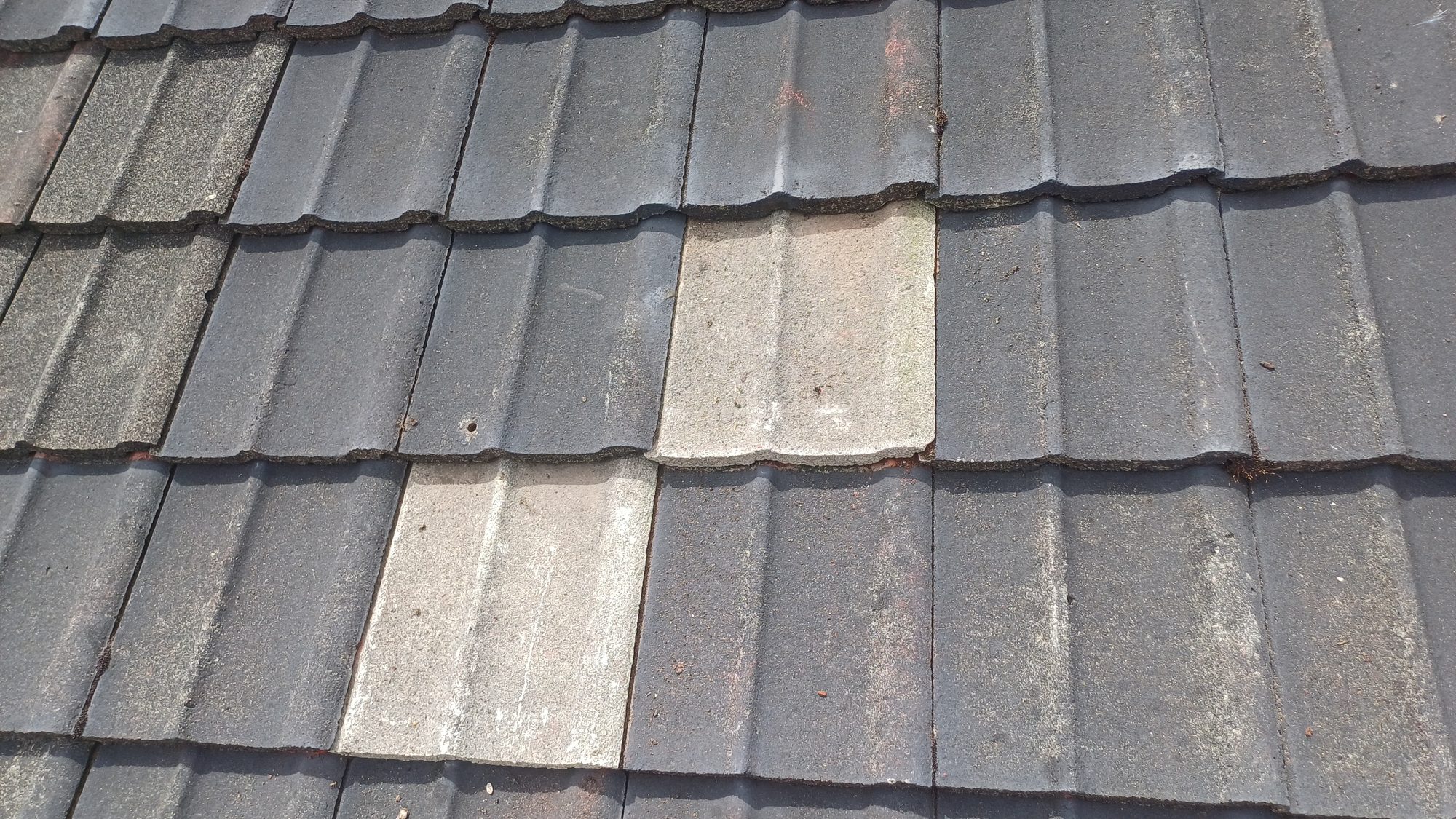 mismatched tiles