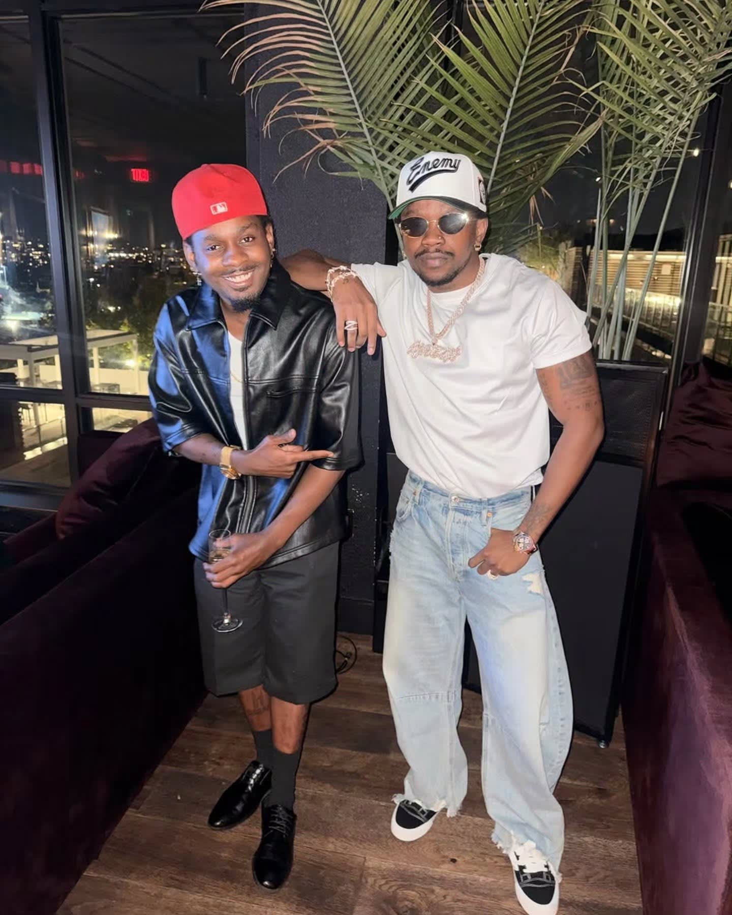 Marioo Young D and Roma Mkatoliki together in the United States